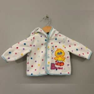 Sesame Street Vintage Baby Sweater Polka Dot 0-3 Months